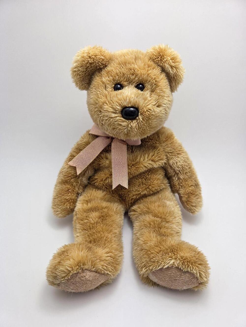 Ty Beanie Buddy “Cashew” the Bear ! (13 inch) No Hang Tag